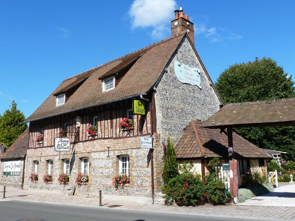 Отель Auberge Du Clos Normand Martin-Eglise Экстерьер фото